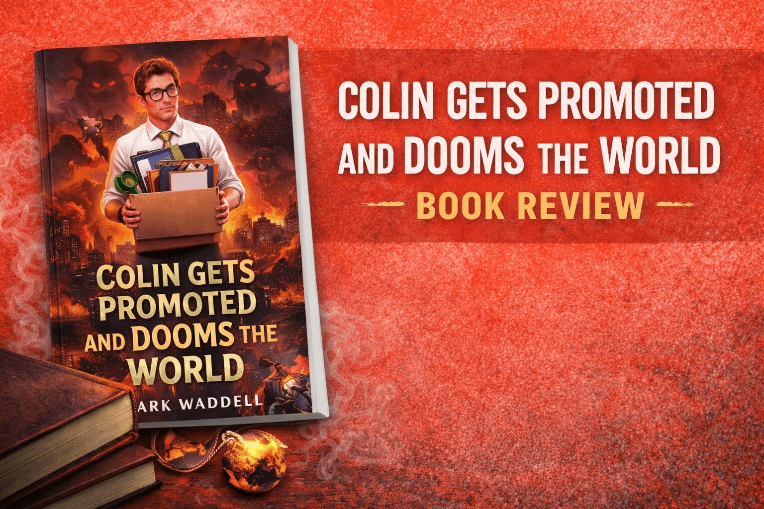 Colin Gets Promoted and Dooms the World Review: Corporate Ambition, Cosmic Horror, and the End of Everything 1 colin gets promoted and dooms the world review